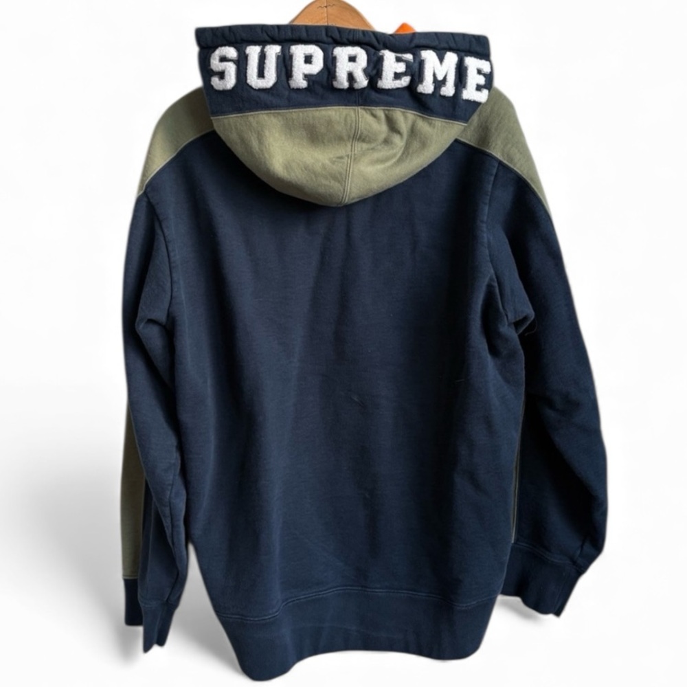 Supreme Paneled Hooded Sweatshirt Hoodie Large